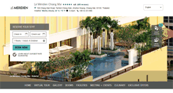 Desktop Screenshot of lemeridienchiangmai.com